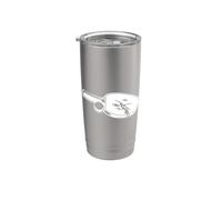 Ping pong design Old Butterfly per giocatori di ping pong Bicchiere termico in acciaio inox doppia parete