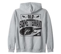 Ping Pong Design Old Butterfly per Giocatori di Ping Pong Felpa con Cappuccio