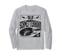 Ping Pong Design Old Butterfly per Giocatori di Ping Pong Maglia a Manica