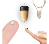 Pinganelli nascosti Pinganillo nascosto esami Micronano - Auricolare spia senza fili esame con collare V4 Bluetooth microfono integrato. (Mini + Micronano + V4, Carne)