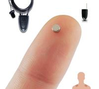 PingaOculto Auricolari Spia Bluetooth Esami Nano Mini Invisibile Nascosto per Cellulare con Microfono e Strisce Adesive - Micro Cuffie Invisibili Piccolo (Auricolari Spia Nano V5 + Vip Pro UltraMini)