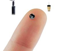 PingaOculto Auricolari Spia Bluetooth per Esami Nano Mini Auricolare Invisibile Nascosto per Cellulare con Microfono - Micro Cuffie Invisibili Piccolo (Auricolari Spia Nano V8 + VIP Pro SuperMini)