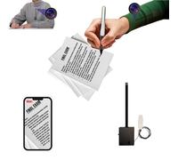 PingaOculto Mini Telecamera Spia Nascosta WiFi per Auricolari Spia per Esami Invisibile per Smartphone - Micro Cuffie Wireless per Copiare in Ear Lente Camuffata (Camera Wifi Pro Batteria Integrata)