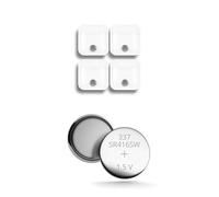 PingaOculto Spy Earpiece - Auricolari wireless invisibili, batterie a bottone in ossido d'argento con tensione della batteria 1,55 V 8 mAh (4 unità di batteria 337 - SR416SW per auricolare spia Vip