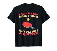 Pingo Pong Racchette Pingpong - Giocatore Tennis Tavolo Maglietta