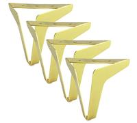 pingping1991 4 Gambe in Mmetallo per Mobili e Divani,Moderni Piedini per Poltrone e Arredamento Gambe Letto con Vite Ricambio per Divano Letto Armadietti Cassettiere