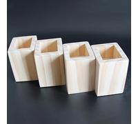 pingping1991 Sollevatori da letto in legno,4 Pezzi Alzate per Mobili in Legno Rialzi per Mobili Sollevatore di Divano,per Sedie Tavolo da Notte Armadio Cassetto