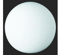 PINGPONG LAMPADA SFERA VETRO BIANCA D.20CM 1 LUCE ATTACCO E27
