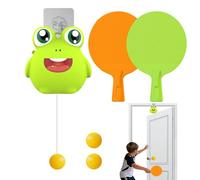 pingpongda Porta - Set da pingpongda Tavolo, Gioco da Porta per Interni, Kit Mini pingpongCompatto | Rete regolabile con pagaie e palline per giochi di sport, divertimento, feste, feste in uffic