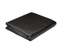 PINGSANL Telo Laghetto 250 x 300 cm in HDPE Telo per Laghetto Nero Stabile Ai Raggi UV per Isolamento da Giardinaggio Giardino Piscina Laghetti Fontane Cascate, Nero