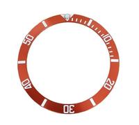 PINGSHI Boutique UK 1 Inserto for Lunetta for Orologio Digitale in Alluminio e magnesio da 38 mm, Accessori di conversione for Casse 40 Orologi da Viaggio(Oranje)