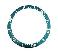 PINGSHI Boutique UK 1pc 39mm Flat Watch Bezel Insert, Modified Aluminum for Accessories Orologi da Viaggio