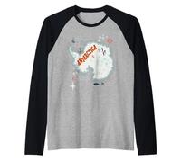 Pinguini Balena Antartide Polo Sud Atlantico Ocean Nave Maglia con Maniche Raglan