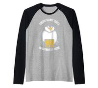 Pinguini contro le tariffe divertente Heard Island Pinguino arrabbiato Maglia con Maniche Raglan
