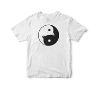Pinguini Tattici Nucleari T-Shirt Yin Yang, Merchandising Ufficiale