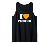 Pinguino Amo I Pinguini I Love Penguins Canotta