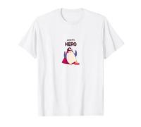 Pinguino con maschera Anti Hero Maglietta