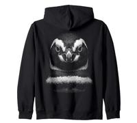 Pinguino di Magellano Viso Mare Uccello Selvatico Natura P Felpa con Cappuccio
