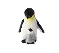 Pinguino di Peluche con Cucciolo 27 cm