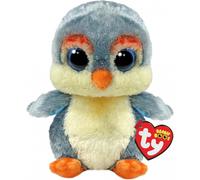 Pinguino di peluche TY Fisher 15 cm