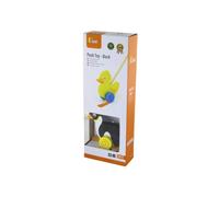 Pinguino in legno da spingere Viga Toys