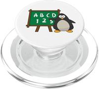 Pinguino Insegnante Lavagna Scuola PopSockets PopGrip per MagSafe