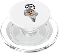 Pinguino Kawaii E Baby Seal Amici Per Bambini PopSockets PopGrip per MagSafe