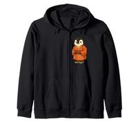 Pinguino Kawaii in Kimono Carino Arte Stile Giapponese Felpa con Cappuccio