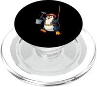 Pinguino lavavetri con imbracatura e secchio PopSockets PopGrip per MagSafe