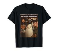Pinguino Lo so, e Un po 'Sarcastico Maglietta