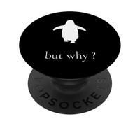 Pinguino Ma perché PopSockets PopGrip Adesivo