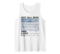 Pinguino Meme But Why Montagna Not all Who Wander Are Lost Canotta