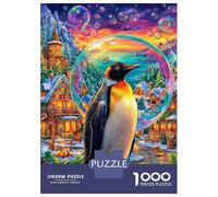 Pinguino Puzzle 1000 Pezzi, Jigsaw Puzzle Ad Alta Difficoltà Regali Per Adulti E Adolescenti, Home Giochi 70x50cm/1000pcs