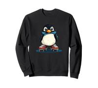 Pinguino Rotoli in Stile per un Momento Divertente Felpa