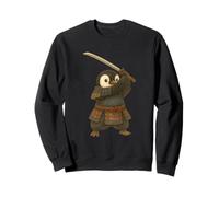 Pinguino Samurai con Katana Spada Lotta Arte Felpa