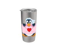 Pinguino Sposa Lettera d'amore Matrimonio Bicchiere termico in acciaio inox doppia parete