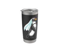 Pinguino Sposa Velo Matrimonio Bicchiere termico in acciaio inox doppia parete