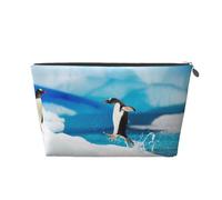 Pinguino stampato, Borsa da toilette Borsa per trucco Borsa per cosmetici Borsa da toilette da viaggio portatile