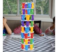 Pinguino Torre Bilanciamento del Gioco Giocattolo per I Bambini Del Partito di