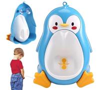 Pinguino urinale urinale orinale per bambini con ragazzi con una fata di aspirazione appesa a parete montata per i ragazzi