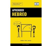 Pinhok Languages Aprender Hebreo - Rápido / Fácil / Eficaz (Tascabile)