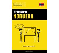 Pinhok Languages Aprender Noruego - Rápido / Fácil / Eficaz (Tascabile)