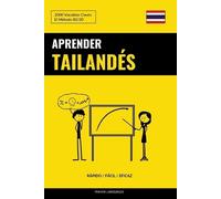 Pinhok Languages Aprender Tailandés - Rápido / Fácil / Eficaz (Tascabile)