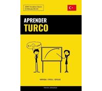 Pinhok Languages Aprender Turco - Rápido / Fácil / Eficaz (Tascabile)