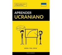 Pinhok Languages Aprender Ucraniano - Rápido / Fácil / Eficaz (Tascabile)