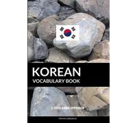Pinhok Languages Korean Vocabulary Book (Tascabile)