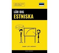 Pinhok Languages Lär dig Estniska - Snabbt / Lätt / Effektivt (Tascabile)