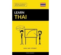 Pinhok Languages Learn Thai - Quick / Easy / Efficient (Tascabile)