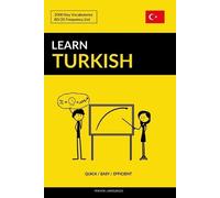 Pinhok Languages Learn Turkish - Quick / Easy / Efficient (Tascabile)