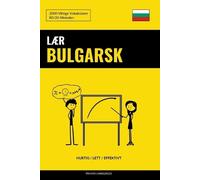 Pinhok Languages Lær Bulgarsk - Hurtig / Lett / Effektivt (Tascabile)